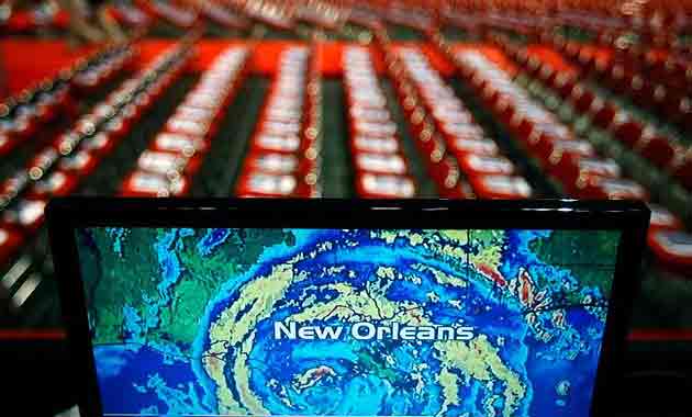 Television shows Hurricane Gustav at Republican convention