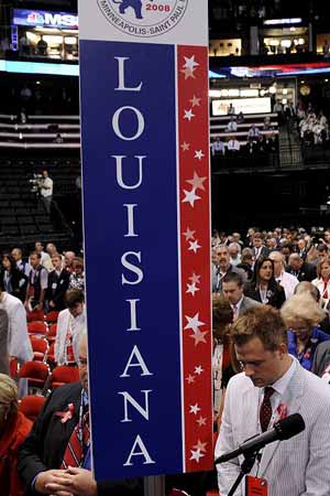 Louisiana delegates at Republican convention