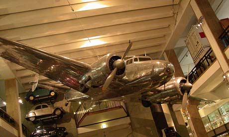 Plane in the British Science Museum