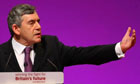 Gordon Brown speech