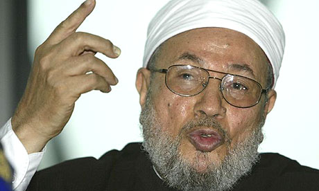 The leading Sunni cleric Sheikh Yusuf al-Qaradawi - 460qar