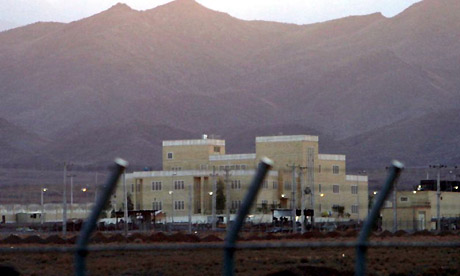 nuclear enrichment plant of Natanz in central Iran