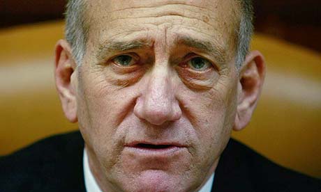 ehud olmert. Ehud Olmert at a weekly