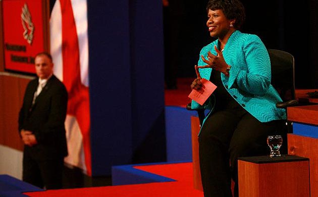  Gwen Ifill, vice presidential debate