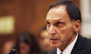 CEO for Lehman Brothers, Richard Fuld, testifies in front of the Committee on Oversight and Government Reform in Washington