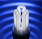 An energy saving light bulb