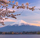 Sunrise over Mount Fuji