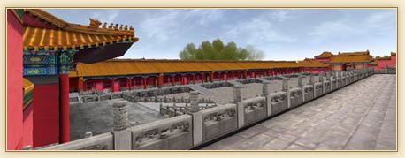 Graphic view of the Forbidden City