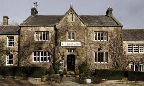 The Michelin starred Yorke Arms restuarant, Ramsgill, Yorkshire