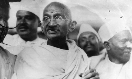 Gandhi whose birth is being commemorated by Montblanc