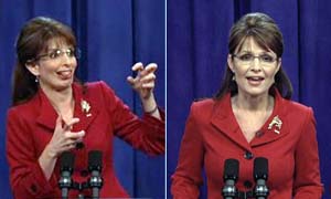 Tina Fey and Sarah Palin