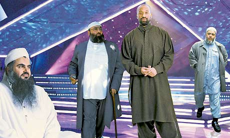 Cleric Idol Lost in showbiz illlustration