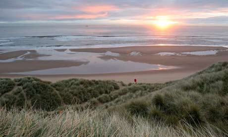 Balmedie country park Scotland