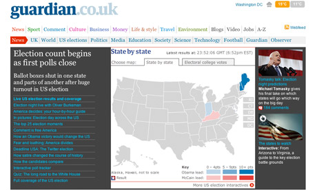 US election 2008 12am screengrab