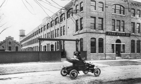 Ford Motor Company's Piquette Plant in Detroit in 1904