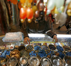 Market traders in Tehran, Iran