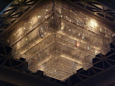 hotel chandelier
