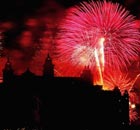 Dubai celebrates the landmark grand opening of the Atlantis hotel with a massive firework display