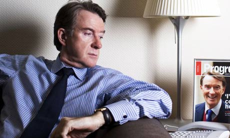 Peter Mandelson, also known as 'The Prince of Darkness.' David Levene photo courtesy of The Guardian