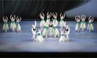 The Royal Ballet rehearsing at the Royal Opera House