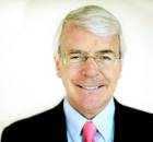 Former prime minister John Major