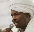 Sudanese minister of state for humanitarian affairs Ahmed Mohammed Harun