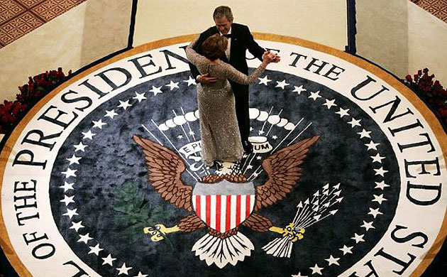 george bush, inaugural balls