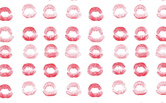 Wrapping paper designed by Sienna Miller