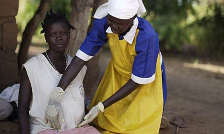 Traditional birth attendant Josephine Achen