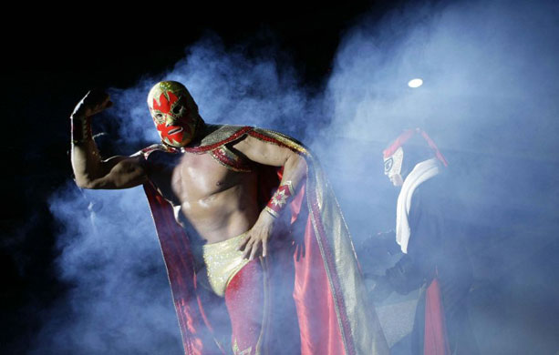 Gallery December 1 2008: Madrid, Spain: A Mexican wrestling match