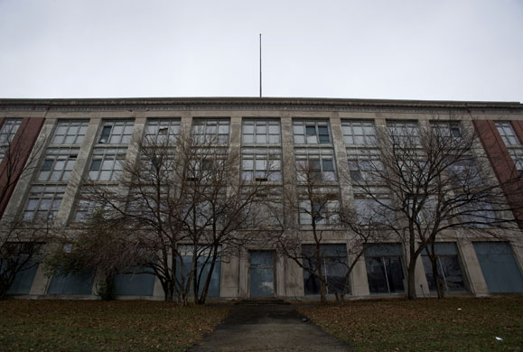 Gallery US car industry : Disused Ford Highland Park Plant in Michigan