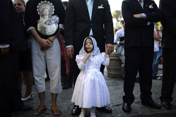 Gallery December 10 2008: Guatemala: A procession honouring the Virgin of the Immaculate Conception