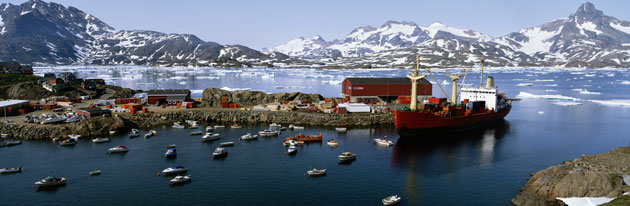 Gallery Greenland: Ammassalik harbour - Greenland