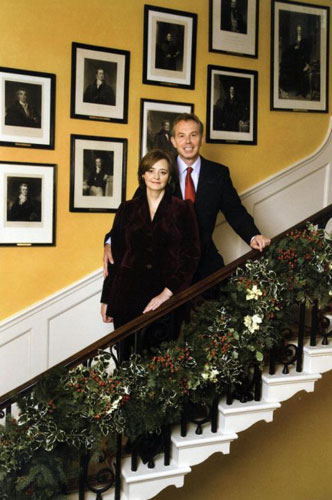 Gallery Christmas cards: Christmas cards: Tony and Cherie Blair, 2006