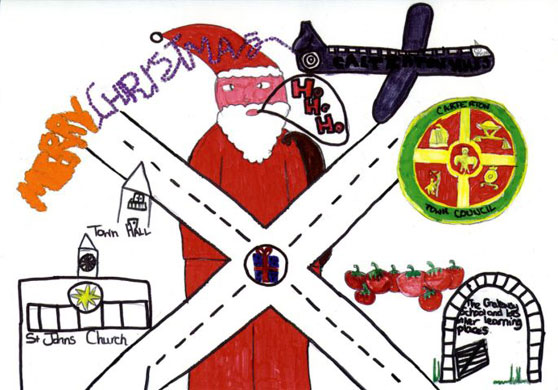 Gallery Christmas cards: Christmas cards: David Cameron, 2007