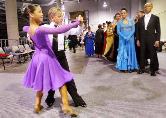 Gallery 24 hours in pictures: Ballroom dancers at the Australian DanceSport Championships in Melbourne