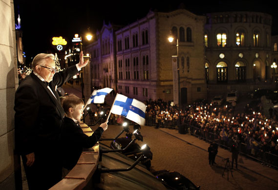 Gallery Nobel Prize: Martti Ahtisaari winner of the Nobel peace Prize