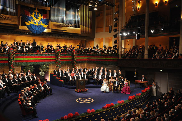 Gallery Nobel Prize: Nobel Prize Award Ceremony 2008