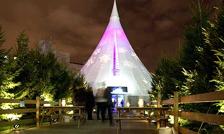 North Pole: underground restaurant in Manchester