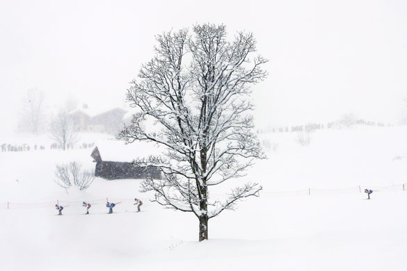 Gallery Sport pics of week: The women's 15 km cross country race at the La Clusaz's World Cup event