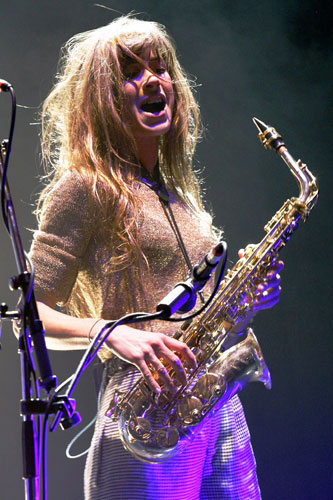 Gallery Week in music: Abi Harding of The Zutons performs at Hammersmith Apollo