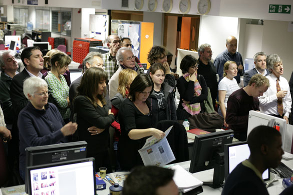 Gallery 119 Farringdon Road: Final Hours at Guardian  Farringdon Road Offices