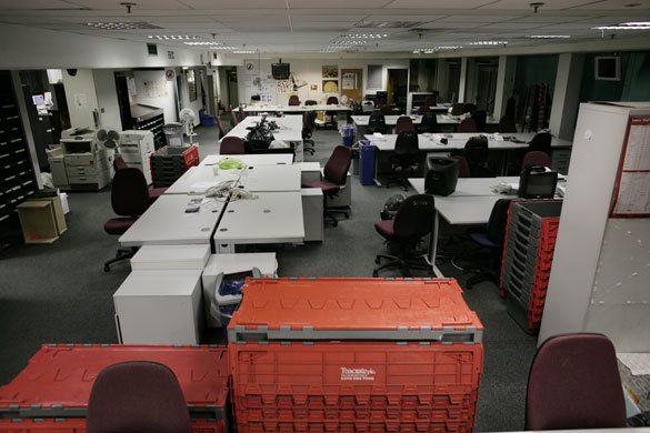 Gallery 119 Farringdon Road: Final Hours at Guardian  Farringdon Road Offices