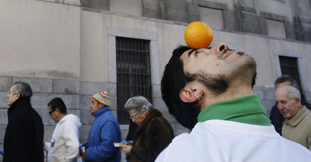 Gallery 24 hours in pictures : Farmers protest in Madrid