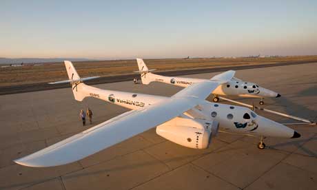 Virgin Galactic WhiteKnightTwo spaceplane