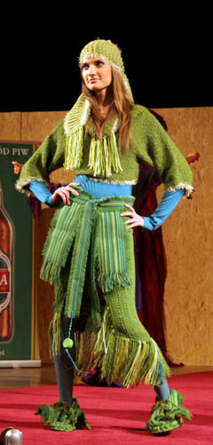 Gallery Fashion round up: Model at the provocations 2008 fashion show in Poland