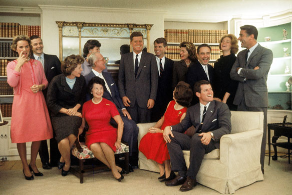 Gallery kennedy family: Portrait Of The Kennedy Family At Home in 1960