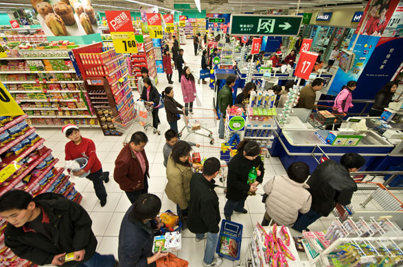 Gallery China then and now: Supermarket
