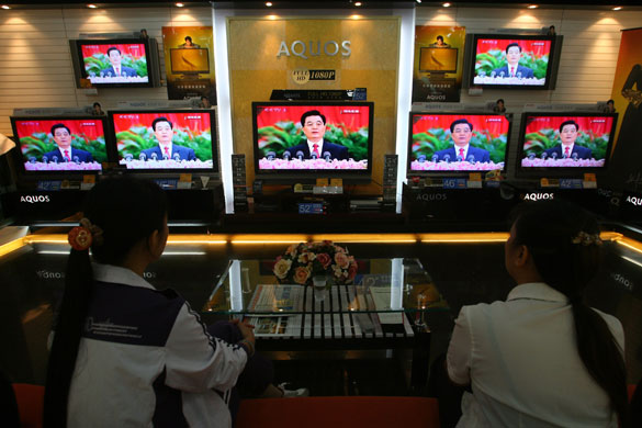 Gallery China then and now: Television