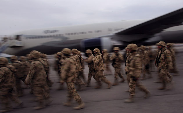 Gallery 24 hours in pictures : Bulgarian soldiers return from Iraq